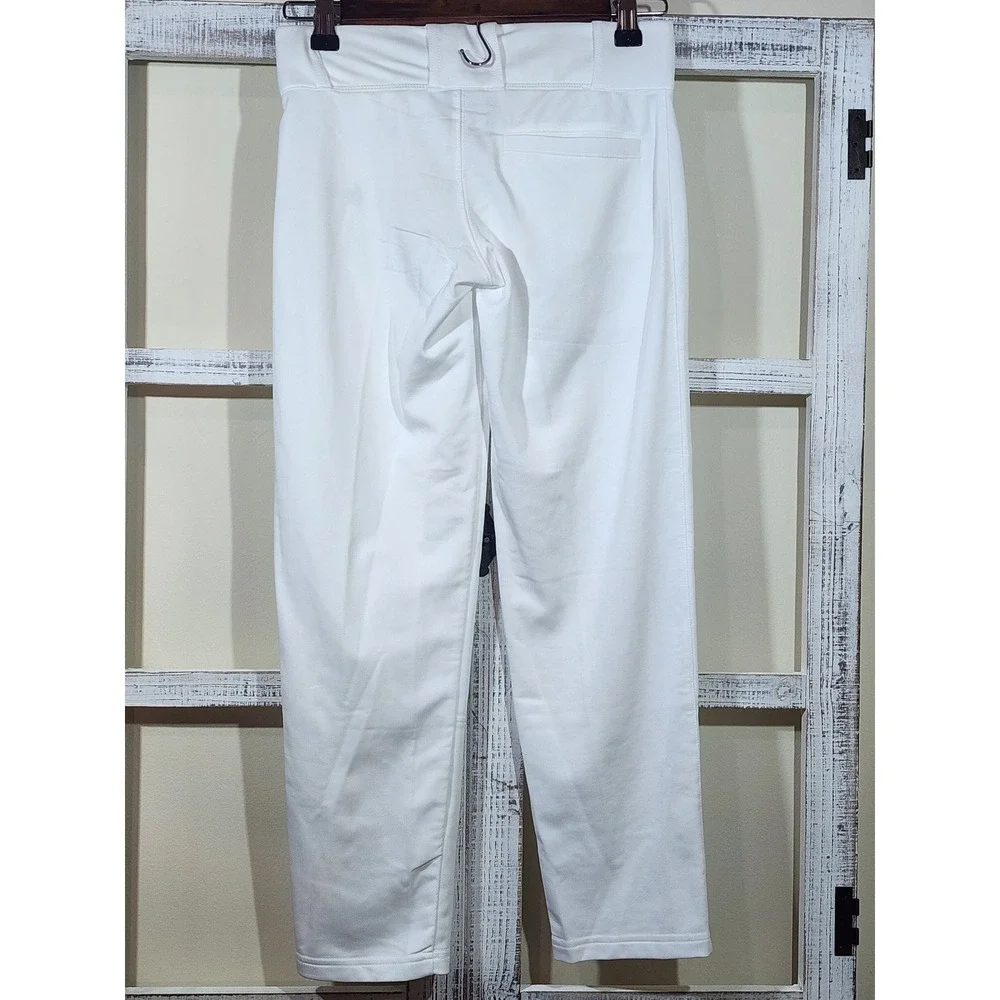 Nike Kids Baseball Pants White AA9804-100 Size Small NWT Athletic Trousers